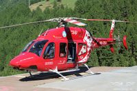 Der Bell 429 befindet sich in Bereitschaft Der Bell 429 befindet sich in Bereitschaft