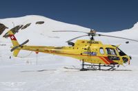 HB-ZHY auf dem Jungfraujoch