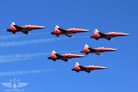 Die Patrouille Suisse befindet sich auf Abschiedstour Die Patrouille Suisse befindet sich auf Abschiedstour