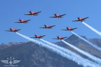 Das PC-7 TEAM hat einmal mehr seine Präzision und Perfektion bewiesen